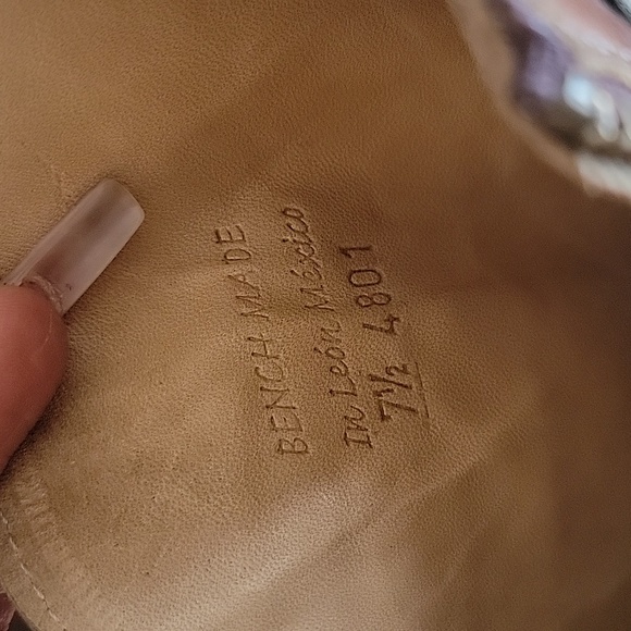 BED STU Statute Motorcycle Leather Knee High Boots - Picture 7 of 8